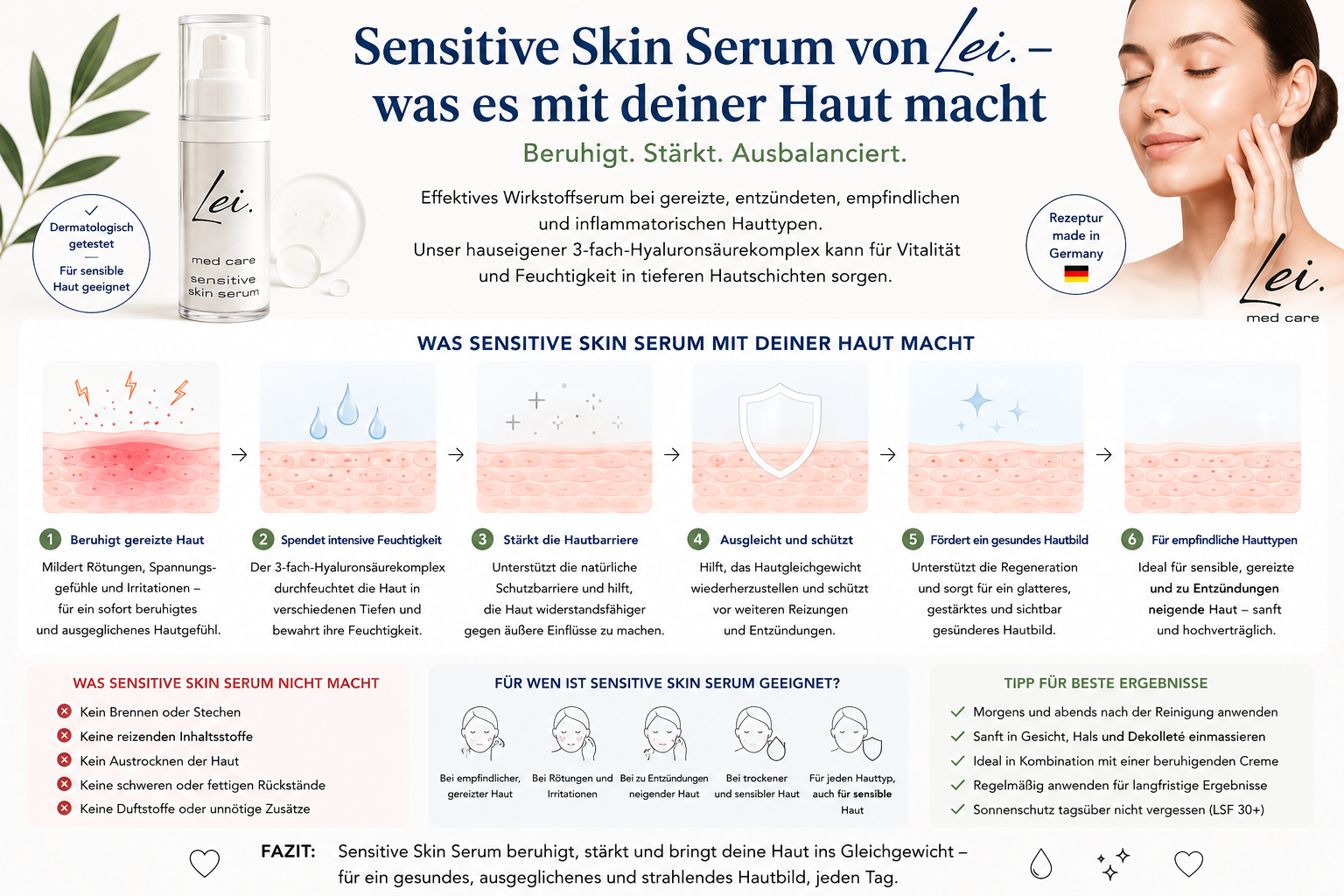 MED CARE Sensitive Skin Serum