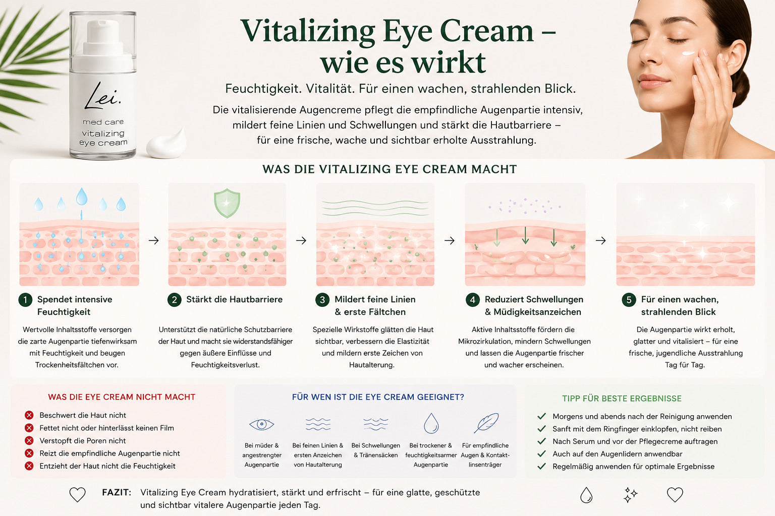 MED CARE vitalizing eye cream
